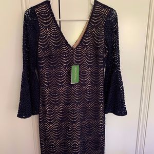 NWT Lily Pulitzer Nicoline Dress in Navy